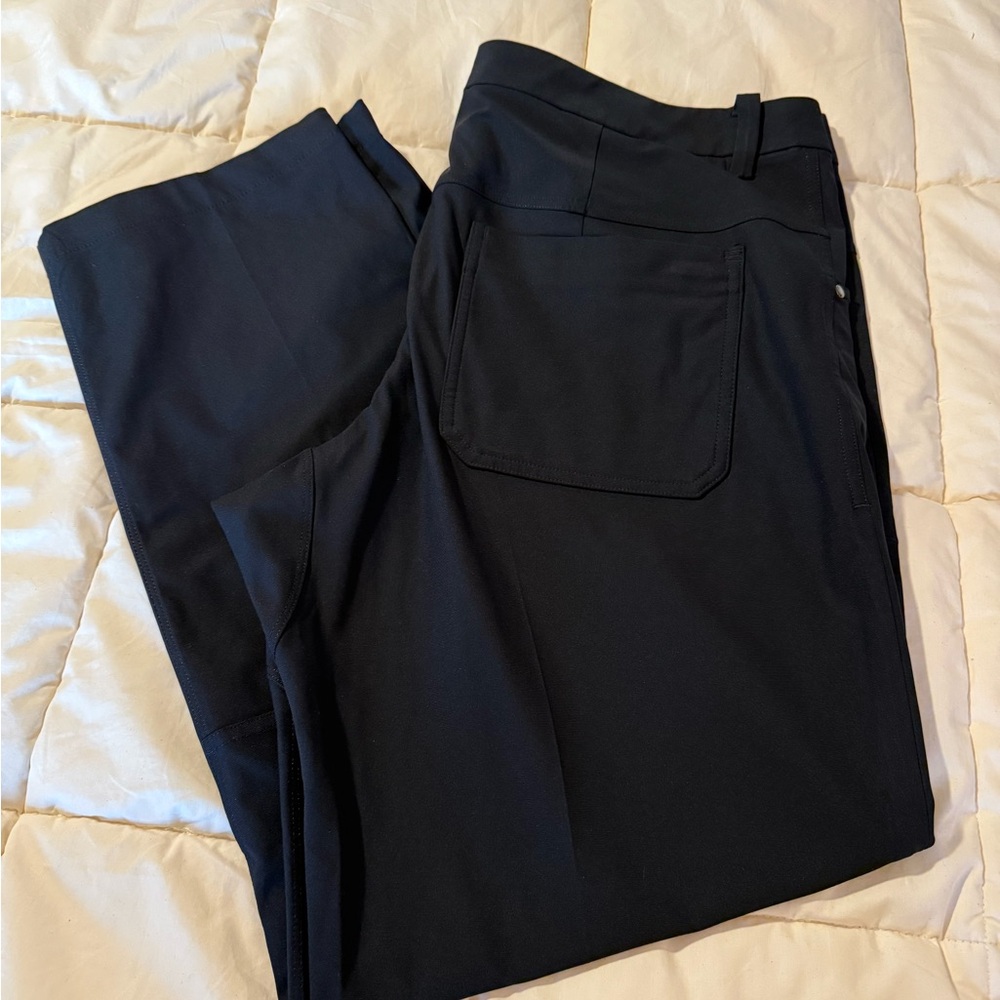 lululemon athletica Men's Black Chinos